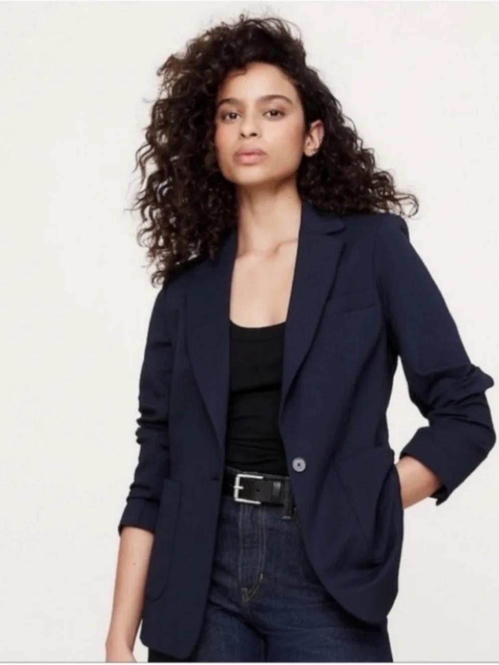 NWT! Banana Republic Everywhere Ponte Blazer - XL - Picture 3 of 5